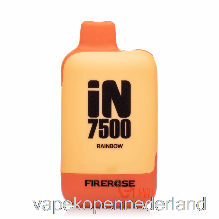 Elektronische Sigaret Vape Firerose In7500 Wegwerpregenboog
